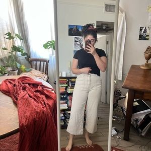 Target Universal Thread white wide legged pants